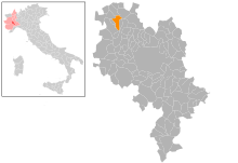 Localisation de Passerano Marmorito