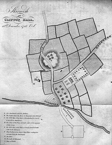 File:Map of Clifton Moor action 1745.jpg