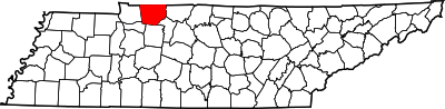 Map of Tennessee highlighting Montgomery County.svg
