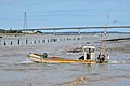 * Nomination Flat-bottomed oyster-boat with bridge over the river Seudre in the background, port of La Cayenne, Marennes, Charente-Maritime, France. --JLPC 16:14, 18 July 2014 (UTC) * Promotion  Support QI --Rjcastillo 18:22, 18 July 2014 (UTC)