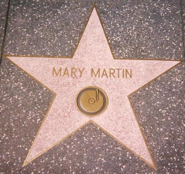 Star for Recording on the Hollywood Walk of Fame at 1560 Vine Street, Hollywood: She also has one for Radio at 6609 Hollywood Blvd.