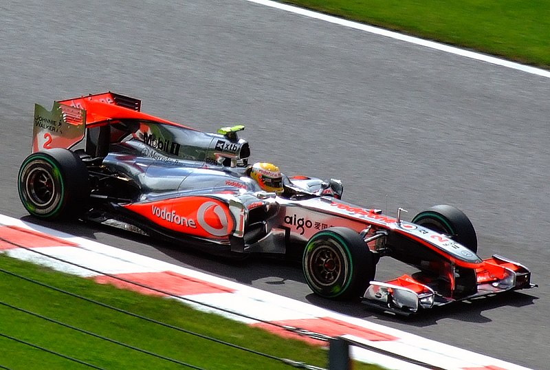 File:McLaren MP4-25 Hamilton Belgium GP2010 winner at Friday practice.jpg