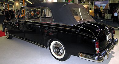 Mercedes-Benz 300d Landaulet van Paus Johannes XXIII