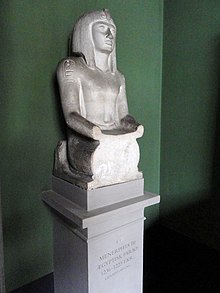 Albasten beeldje van Merneptah, Louvre