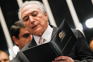 <span class="mw-page-title-main">Inauguration of Michel Temer</span>