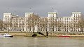 Ministry of Defence, Whitehall, seen from the south bank of the Thames