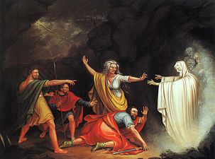 Mount-saul and the witch of endor.jpg