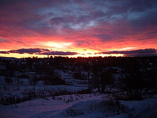 Nälden Place in Jämtland, Sweden