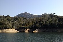 Needle Hill viewed from the Shing Mun Reservoir in December 2010