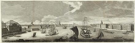 La Neva a San Pietroburgo, 1761.