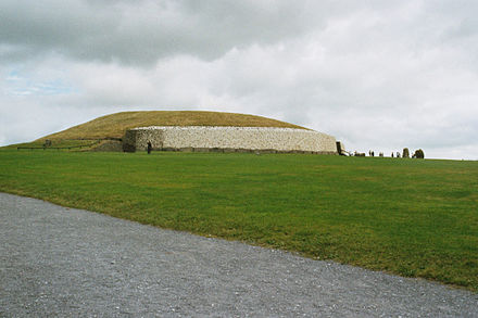 Neolithic burial mound at Brú Na Bóinne