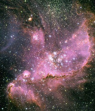 <span class="mw-page-title-main">NGC 346</span> Open cluster in the constellation Tucana