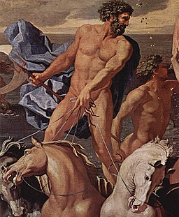 Nicolas Poussin - Le Triomphe de Neptune ou La Naissance de VÃ©nus (dÃ©tail)