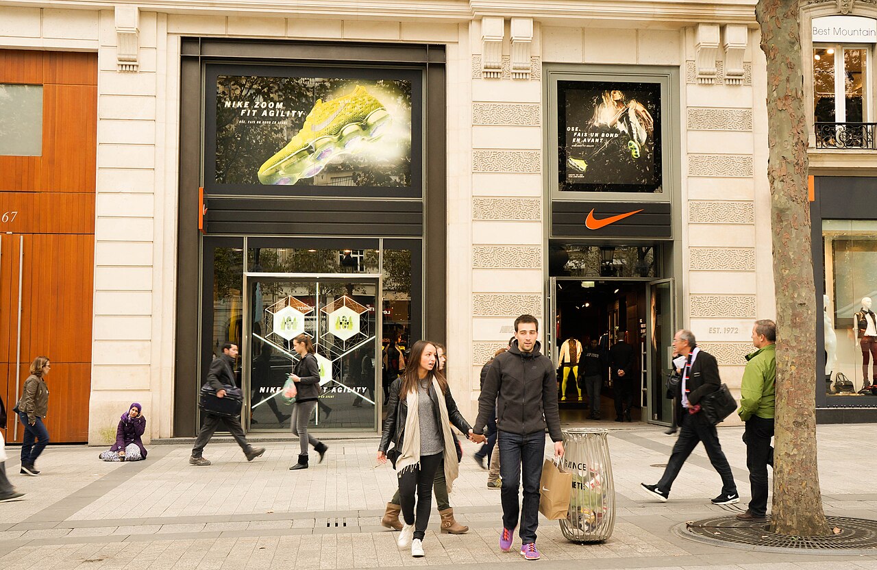 nike shop paris champs elysees