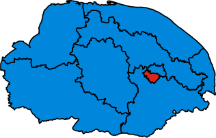 NorfolkParliamentaryConstituency2019Results.svg