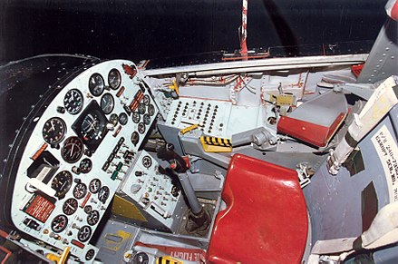 Cockpit of an X-15