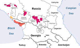 Les langues abakhazo-adygiennes dans le Caucase