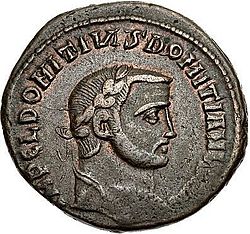 Nummus Domitius Domitianus (obverse).jpg