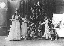 Original cast in the Imperial Ballet's original production of Tchaikovsky's ballet The Nutcracker, December 1892 Nutcracker -1890.JPG