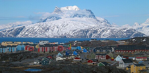 Nuuk, the capital of Greenland