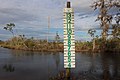 Ochlockonee River Flood sign