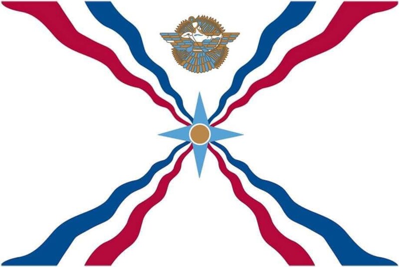 File:Official Assyrian Flag (George Bit Atanus).jpg