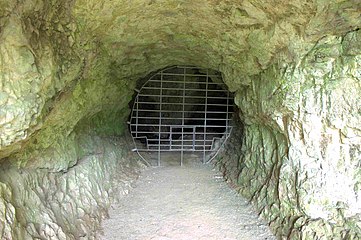 Ogof Ffynnon Beuno Cave, Sir Ddinbych, Cymru, Wales 13.jpg