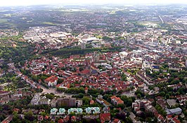 Osnabrück van boven gezien