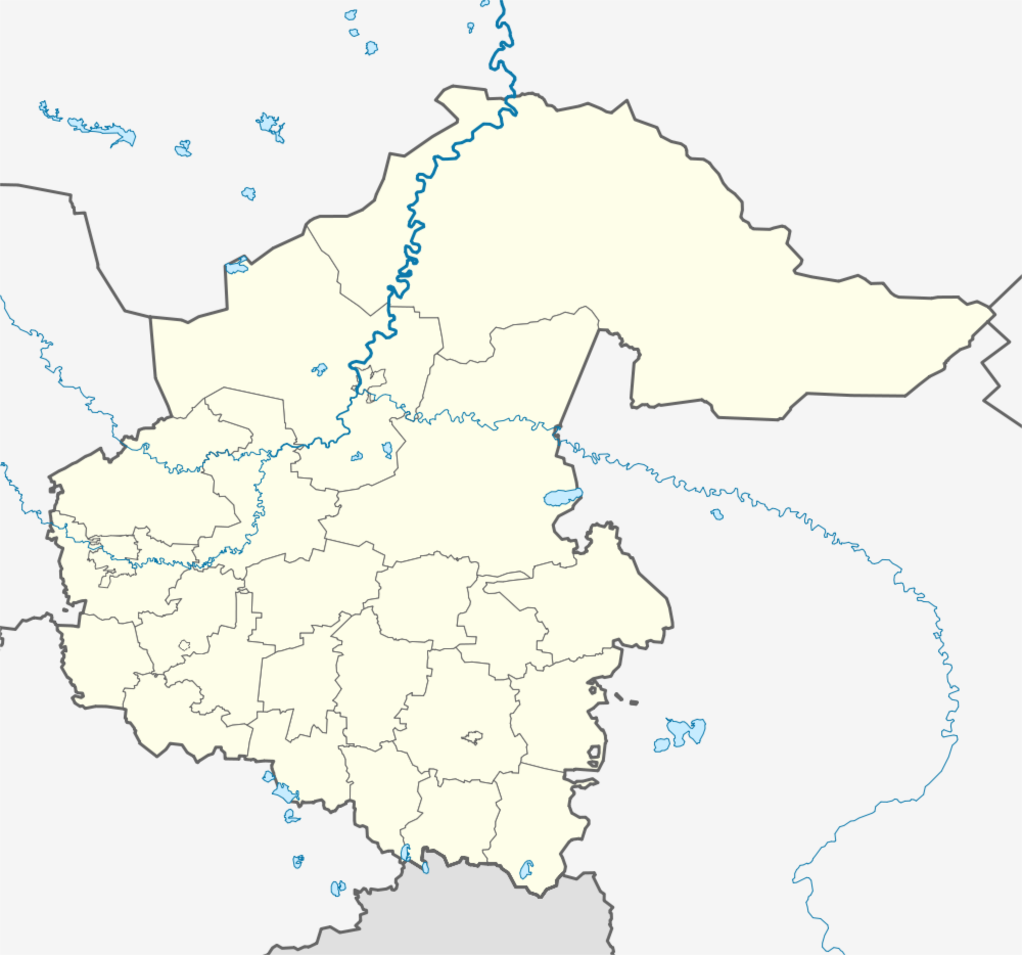 Карта рек тюменской области подробная с названиями