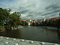 Čeština: Město Písek a ním protékající řeka Otava, Jihočeský kraj nápověda English: Town of Písek and Otava River, South Bohemian Region, CZ help