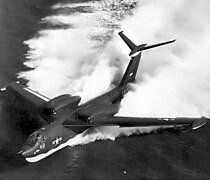 Le Martin P6M SeaMaster, bombardier à capacité nucléaire.