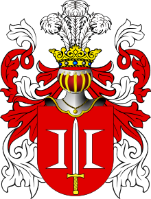 Хлюдзинский (вариант герба Холева)