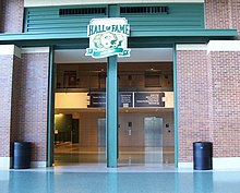 The entrance to the Green Bay Packers Hall of Fame PackersHoF-edit.jpg