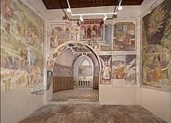 Frescos de Jacopo da Verona, Oratorio di San Michele