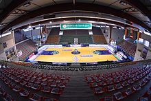 Panorama view of the arena (2014) Palasassari.JPG