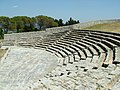 Grieks theater, dat herinnert aan de periode van de Griekse kolonie Akrai