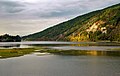 L'arrivée de la rivière Iskar dans le lac