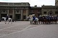 The parade of royal guard in Stockholm.