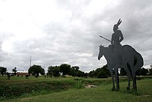 Government Springs Park in Enid was originally a watering hole on the Old Chisholm Cattle Trail.