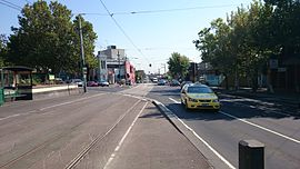 Pascoe Vale Road dilihat dari Moonee Ponds Junction.jpg