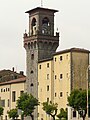 Torre dell'orologio, Comune di Pescia, Toscana, Italia