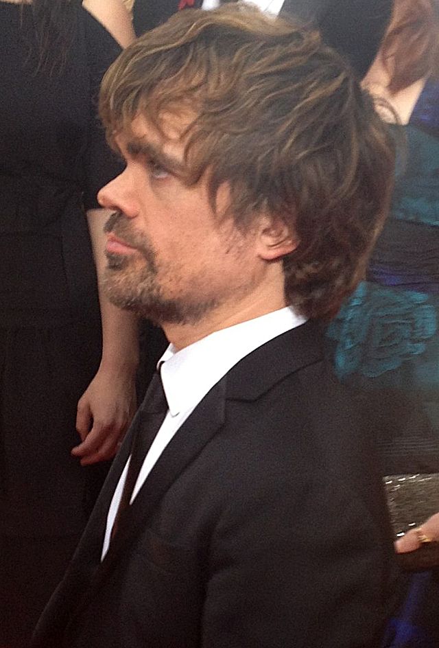 A photograph of Dinklage attending the 69th Annual Golden Globes Awards in 2012