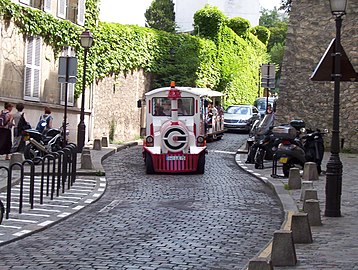 Le Petit train de Montmartre.