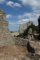 Peyrepertuse castle, Aude, south of France