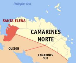 Santa Elena - Carte