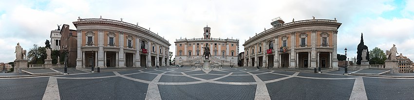 Piazza del Campidoglio panoraamvaade