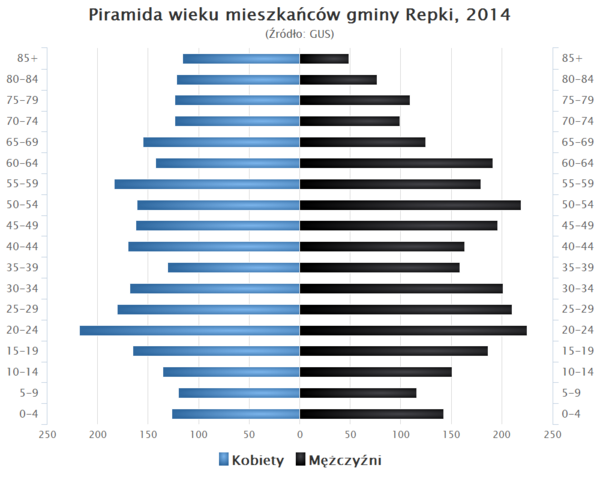 Piramida wieku Gmina Repki.png