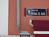 Calle de Mira el Río, El Pardo (Madrid).