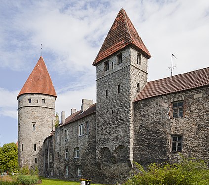 Walls of the old city of Tallinn