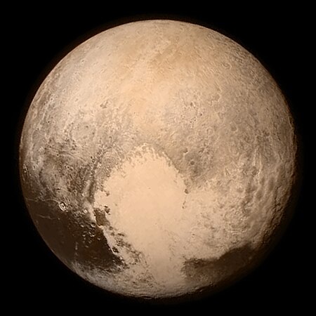 ไฟล์:Pluto by LORRI and Ralph, 13 July 2015.jpg